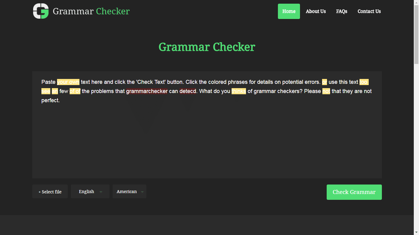 grammatical checker free software