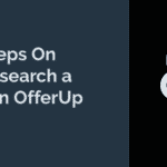 Easy Steps On How to search a seller on OfferUp